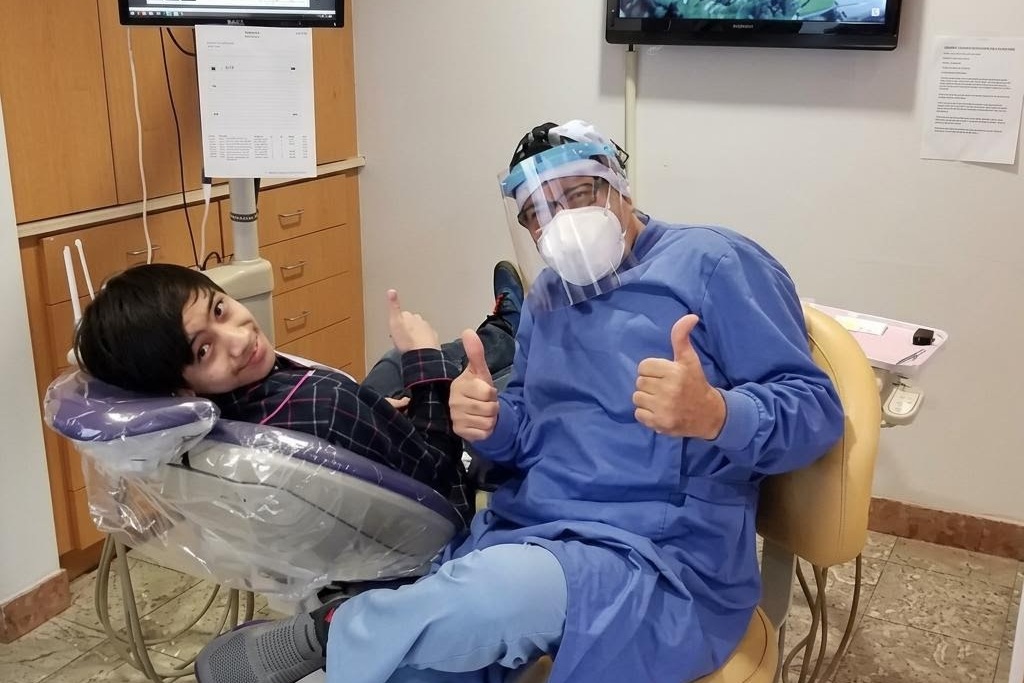 Comfortable dental care environment